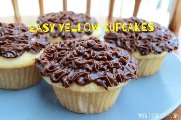 Easy Yellow Cupcake Recipe