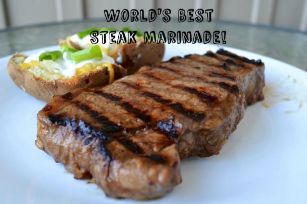 World's Best Steak Marinade Recipe